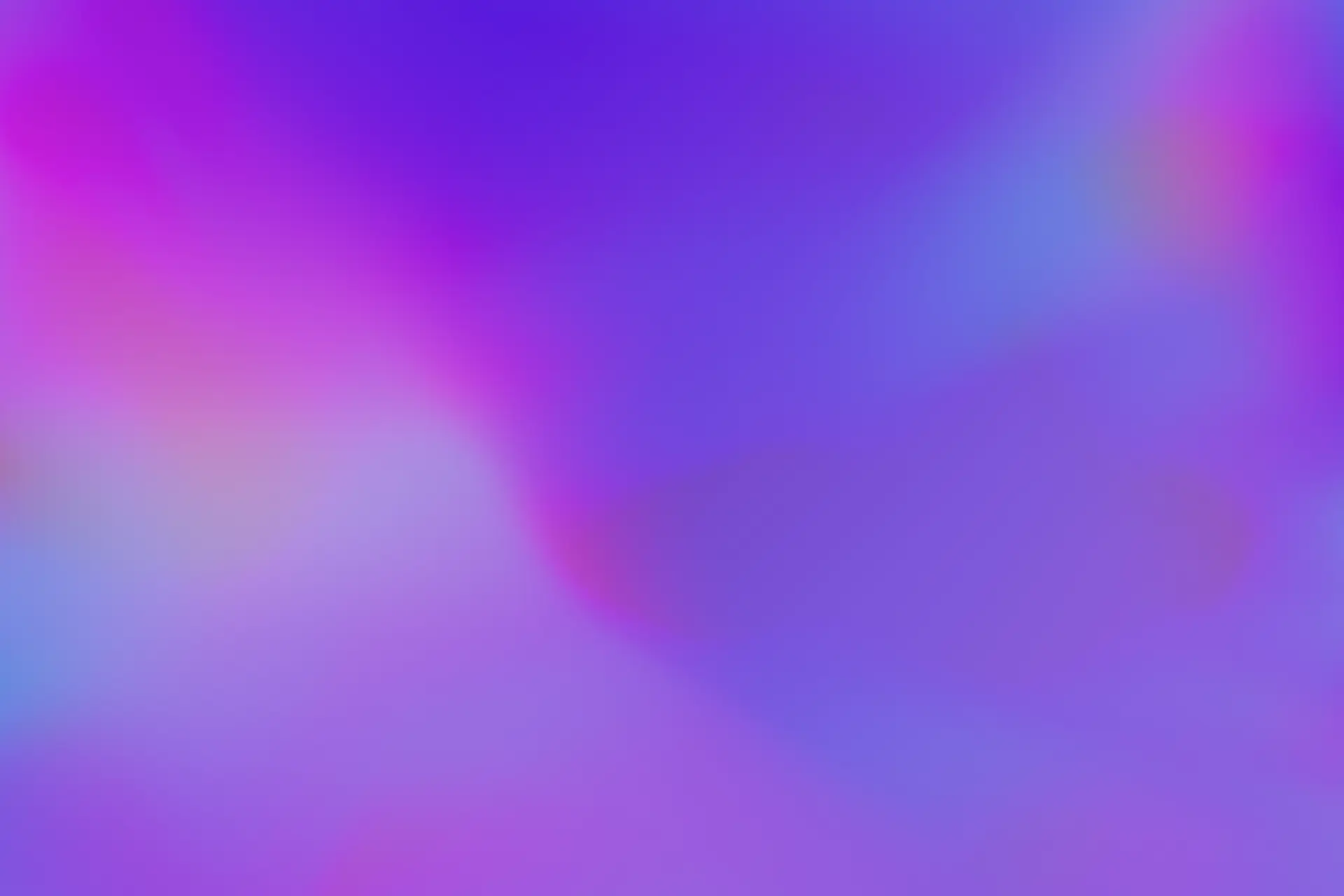Abstract purple, blue, and pink holographic gradient
